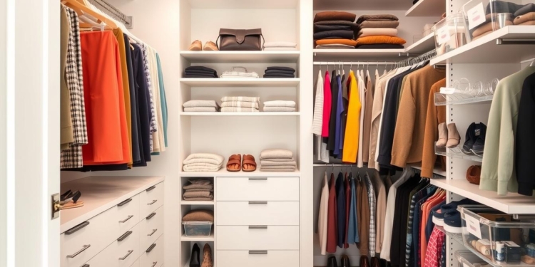 wardrobe organization