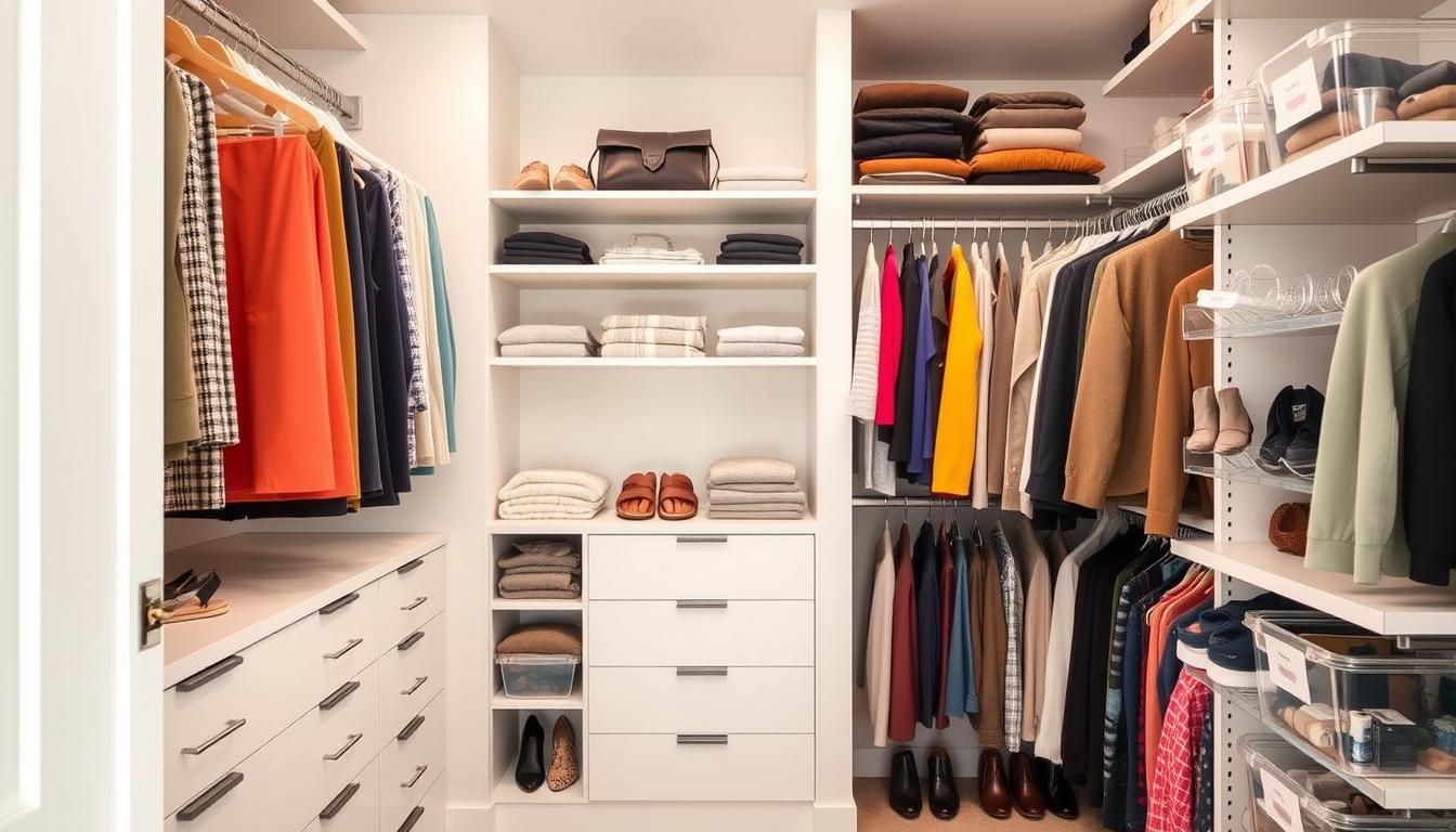 wardrobe organization